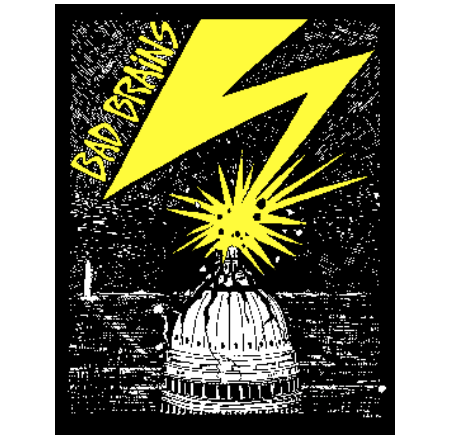 BAD BRAINS - Capital - Back Patch
